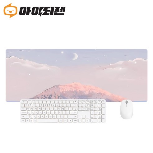 비티즈 키보드 마우스 장패드 일러스트 장패드 80x30, MSN-4INS05, 1개, MSN-4INS05