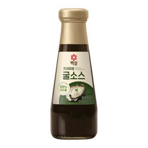 백설 남해굴소스, 210g, 3개