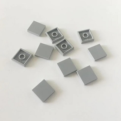 시티 스트리트 뷰 도로 신호 교통 램프 라이트 기차 터널 트랙, 1개, 11.light gray 100pcs