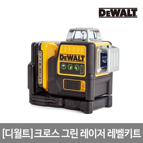 디월트 크로스 그린 레이저 키트 DCE089D1G, 1개