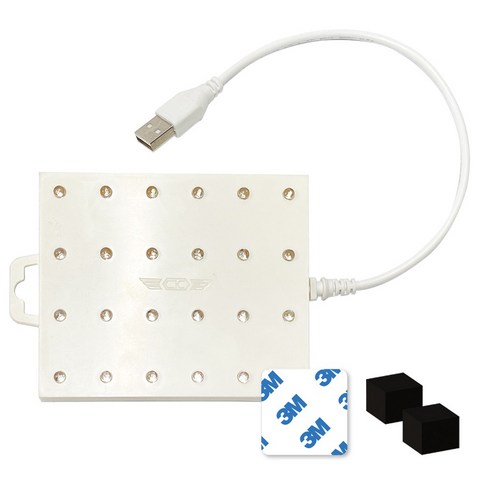 씨케이 UVL-24 LED 조명 축광 라이트보드 태클 박스 에기 케이스 모든 케이스 부착 가능