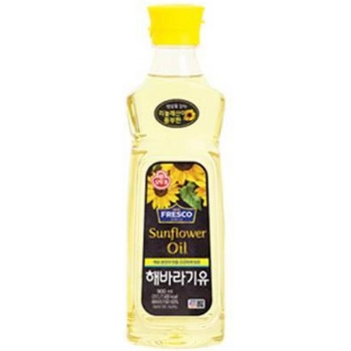 오뚜기 프레스코 해바라기유 900ml 14개, 가성비 좋은 맛있는 식용유 살구씨기름 오뚜기 프레스코 해바라기유 900ml 14개, 가성비 좋은 맛있는 식용유 살구씨기름