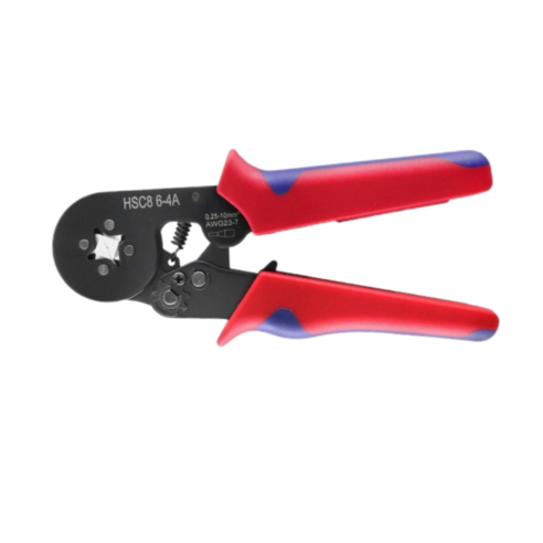 JEKYU 페놀 페롤 펜홀압착기 6-4A 사각 0.25-10mm 단자 핀터미널 단자 커넥터, 1개