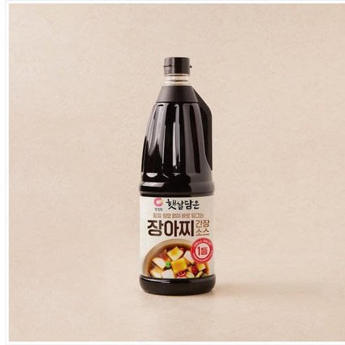 청정원 장아찌 간장소스 1.7L 장아찌소스/ 무료배송, 1.7L, 7개