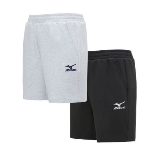 [국내 매장판] 미즈노 32YD312709 남여공용 캐쥬얼 4부 스웻팬츠 4CUT SWEAT PANTS 32YD312703 2C 817484