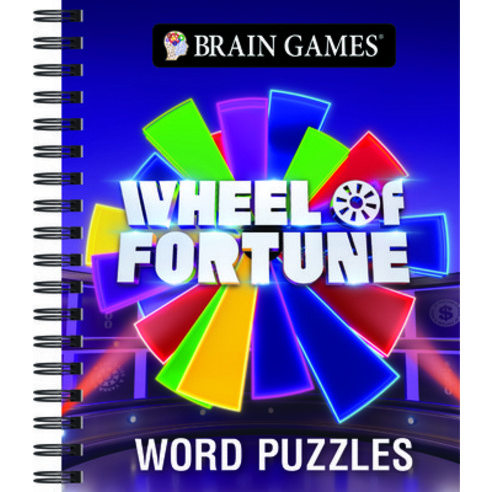 (영문도서) Brain Games - Wheel of Fortune Word Puzzles: Volume 3 Spiral, Publications International,..., English, 9781639383368