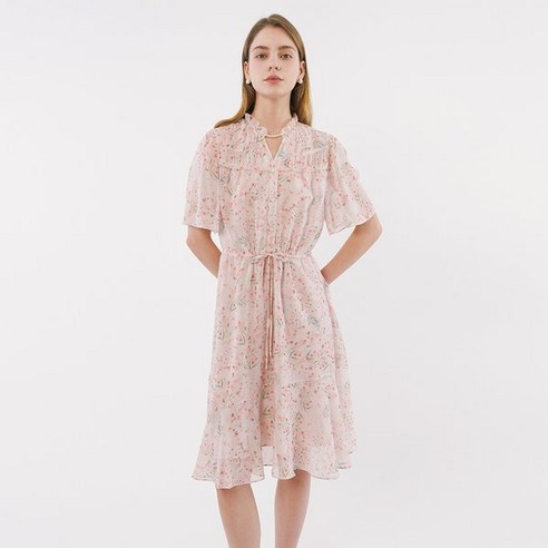 올리브데올리브 프릴넥 스트링 원피스 OW3MCO561 146760