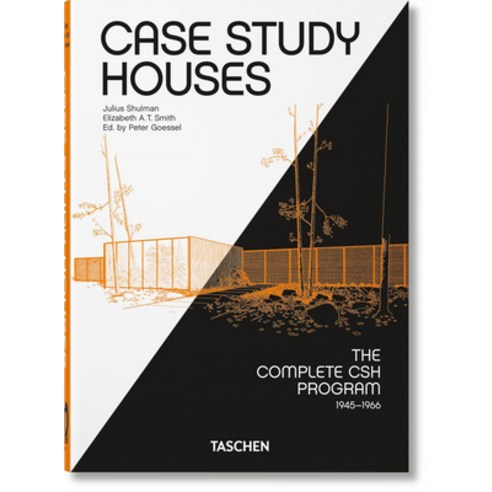 (영문도서) Case Study Houses. the Complete CSH Program 1945-1966. 40th Ed. Hardcover, Taschen, English, 9783836587877