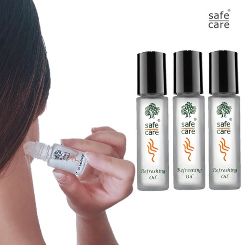 세이프케어 아로마 롤온 오일, 10ml, 3개
