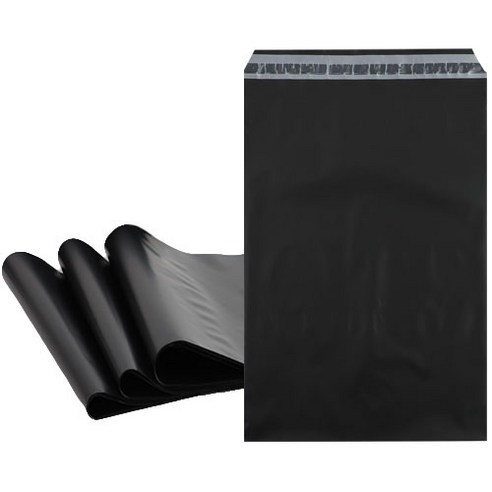 HDPE 택배비닐 쇼핑몰봉투 블랙, 50매