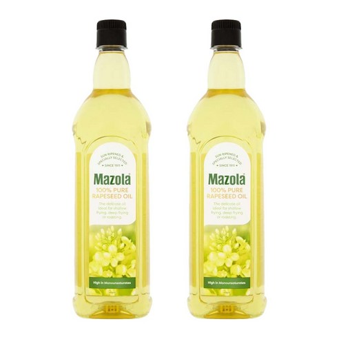 영국 Mazola 마졸라 100% 유채씨유 1L 2개