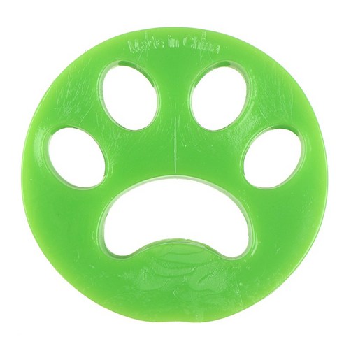 고양이 개 모피 린트 헤어 리무버 애완 동물 세탁기 액세서리, green
