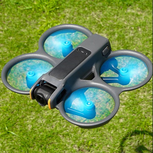 DJI 아바타2 드론 특수소재 고가형 프로펠러 세트 Avata 2 전용 교체용 저소음 날개 부품, 1개, (아바타2) 프로펠러(블루)(고가형)