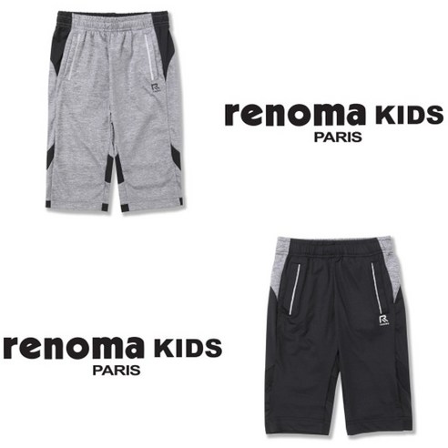 레노마 키즈 남아 쿨뒤절개배색6부팬츠 R1825P535