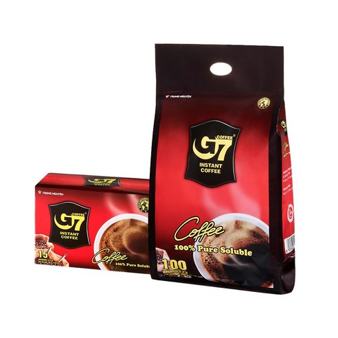 G7커피 퓨어 블랙 100개입 + 15개입 수출용 (총 115개입), 2세트
