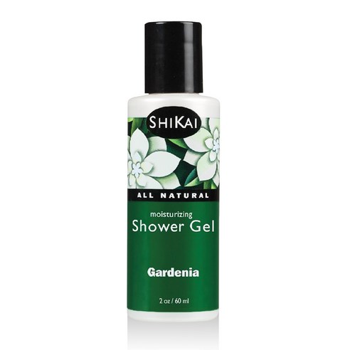 시카이 올 내추럴 모이스처라이징 샤워 젤, 60ml, Gardenia