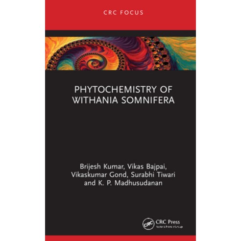 (영문도서) Phytochemistry of Withania Somnifera Hardcover, CRC Press, English, 9781032030197