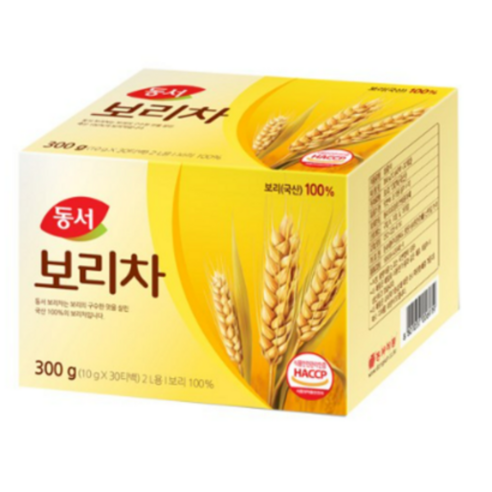 백앤 동서 보리차, 10g, 30개, 24개