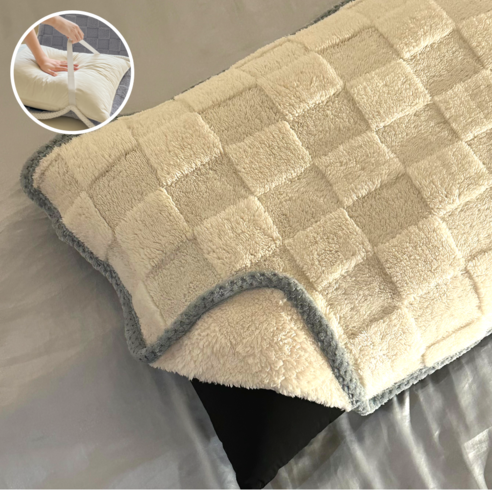 잠들기 전, 당신의 밤을 특별하게 만드는 마법 – 베러웰즈 극세사 밴딩 베개 커버 밴딩베개커버