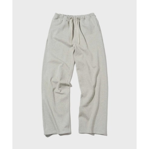 [매장정품] 아웃스탠딩 OUTSTANDING WIDE SWEAT PANTS_3%멜란지 그레이