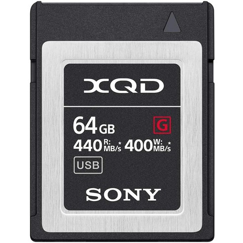 SONY 소니 XQD 메모리 카드 64GB QD-G64F, 상세 설명 참조