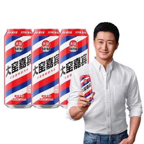 따야오 탄산음료 사이다, 6개, 500ml