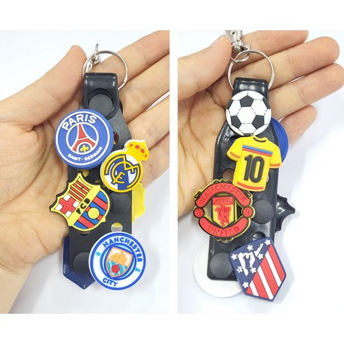 축구 팬을 위한 가치하나 엠블럼 파츠 풀세트: 클럽 애착을 표현하고 스타일을 뽐내세요.