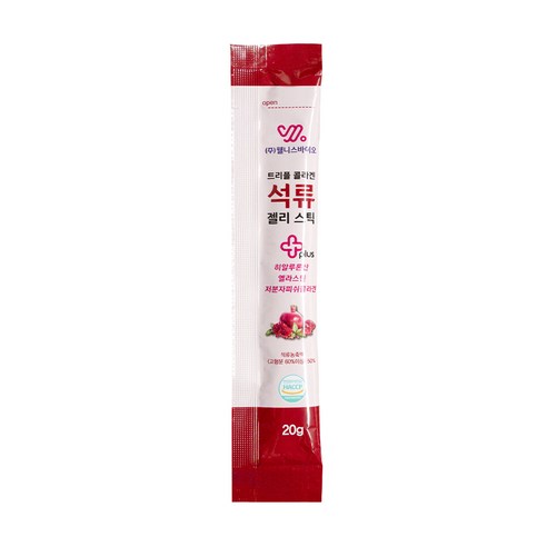 효과적인 피부·모발 관리를 위한 웰니스바이오 트리플 콜라겐 석류 젤리스틱