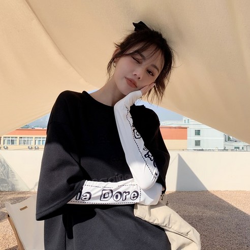 ZZJJC 쿨토시 여자 ins 에어맥스 팔토시 클라인컬러 아이스 긴팔 커버, 흰색