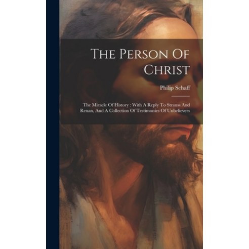 (영문도서) The Person Of Christ: The Miracle Of History: With A Reply To Strauss And Renan And A Collec... Hardcover, Legare Street Press, English, 9781019518076
