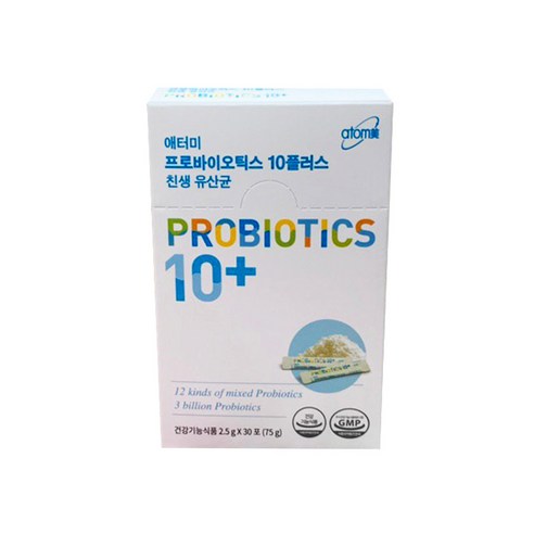 애터미 프로바이오틱스 10플러스 친생유산균, 75g, 2개