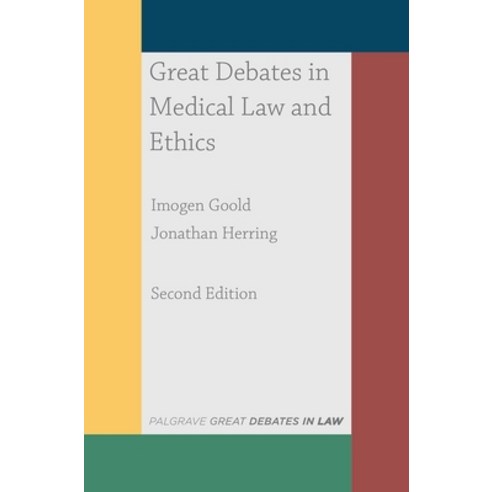 (영문도서) Great Debates in Medical Law and Ethics Paperback, Red Globe Press, English, 9781352002287
