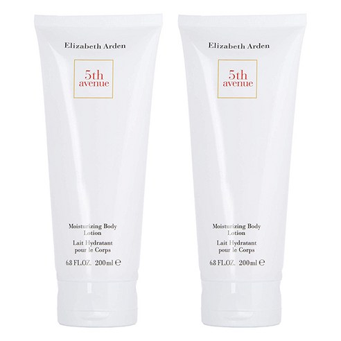 엘리자베스아덴 5th 애비뉴 모이스처라이징 바디 로션, 2개, 200ml