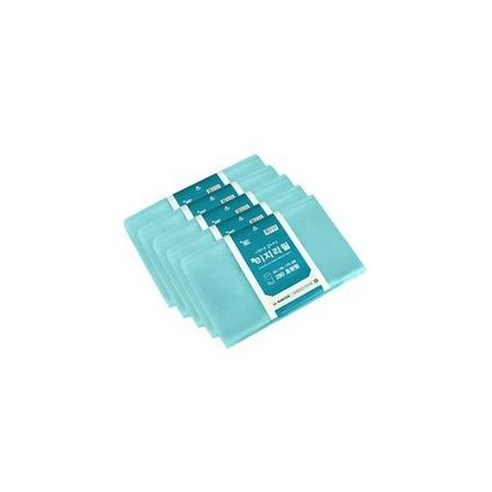 그린팩코리아 쓰레기 분리수거 비닐봉투 이지리필 280 호환형 민트, 5개
