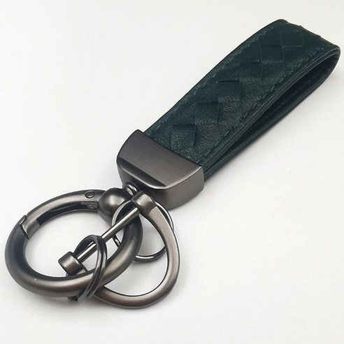 고급스럽고 안전한 자동차 보호자: 댓츠댓 고급스러운 자동차 양가죽 키링