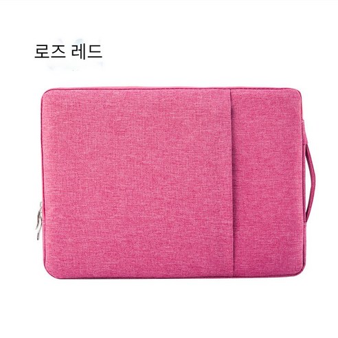 컴퓨터 가방 노트북 가방 맥북 화웨이 pro13.14.15.6 인치, 로즈 레드