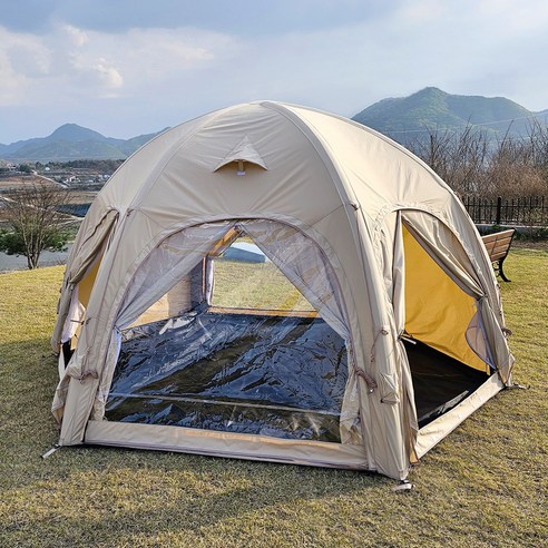 쉬운 설치, 내구성, 편안함, 확장성을 갖춘 완벽한 캠프장 텐트