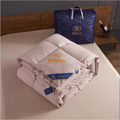 힐튼 Hilton 호텔침구 3KG 4KG 5성급 구스이불, 그레이