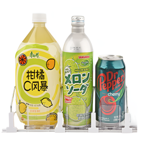 취향공감 트레이 캔 맥주 음료수 냉장고 정리 프리미엄 디스펜서, 1세트