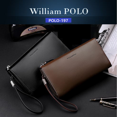 추천제품 윌리엄폴로(WilliamPOLO) 197 남성 클러치백 – 멋스러운 남자 손가방