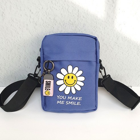 작지만 강한 매력, 언즈 스마일 네임택 미니 힙색