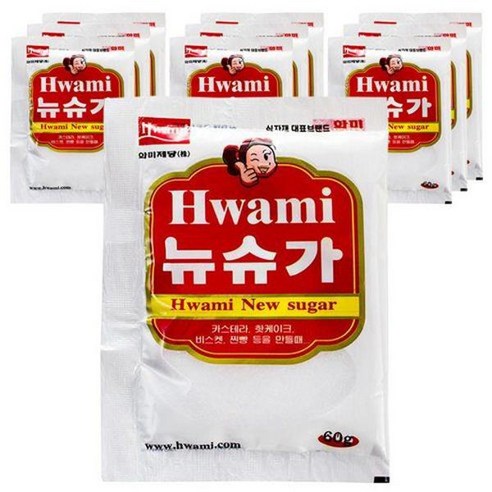 화미 뉴슈가 1kg 1개, 60g × 15개