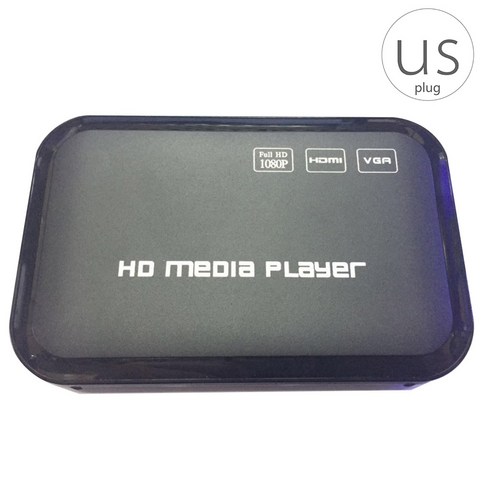 풀 HD 1080P 센터 멀티미디어 비디오 플레이어 HD SDHC MMC 카드 USB 원격 제어 EU/US/UK/AU 플러그, Type3
