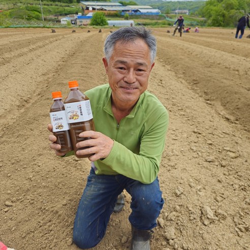 차가운 겨울, 산내들푸드 진황생강원액으로 몸과 마음을 따뜻하게 녹이세요.