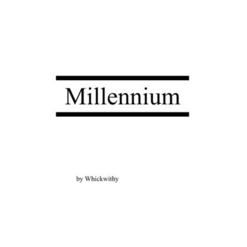 (영문도서) Millennium Paperback, Whickwithy, English, 9781734822113