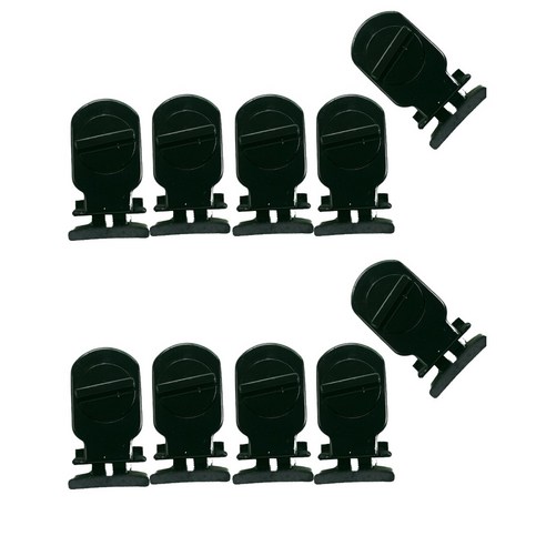 트렌드바이 고급 창문 안전잠금장치, 창문안전장치 검정 10개, 1세트
