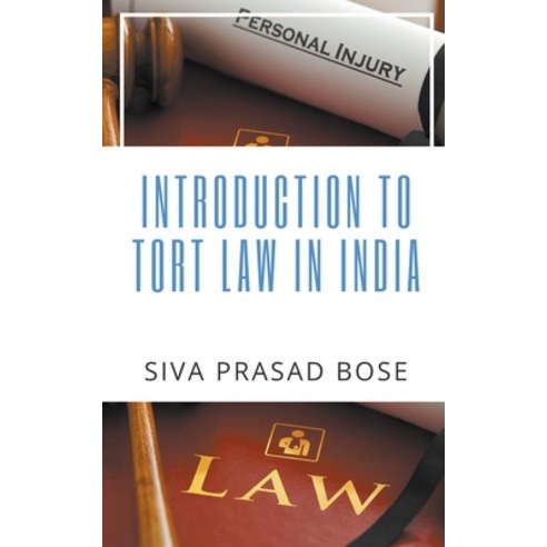 (영문도서) Introduction to Tort Law in India Paperback, Joy Bose, English, 9798201052454
