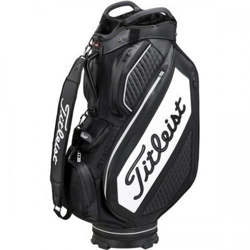268969 타이틀리스트 TITLEIST 프리미엄 캐디백, 옵션 : 블랙/화이트 - one option