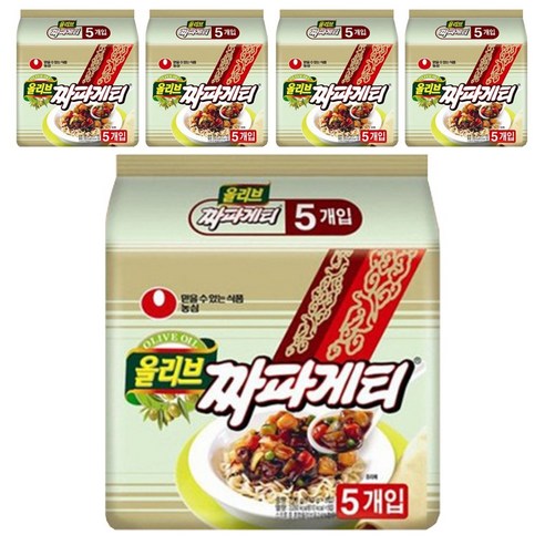 <올따옴> 농심 짜파게티 멀티 25개입, 1개