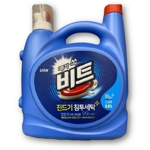 비트 진드기 액상세제 일반용 본품, 6L, 1개